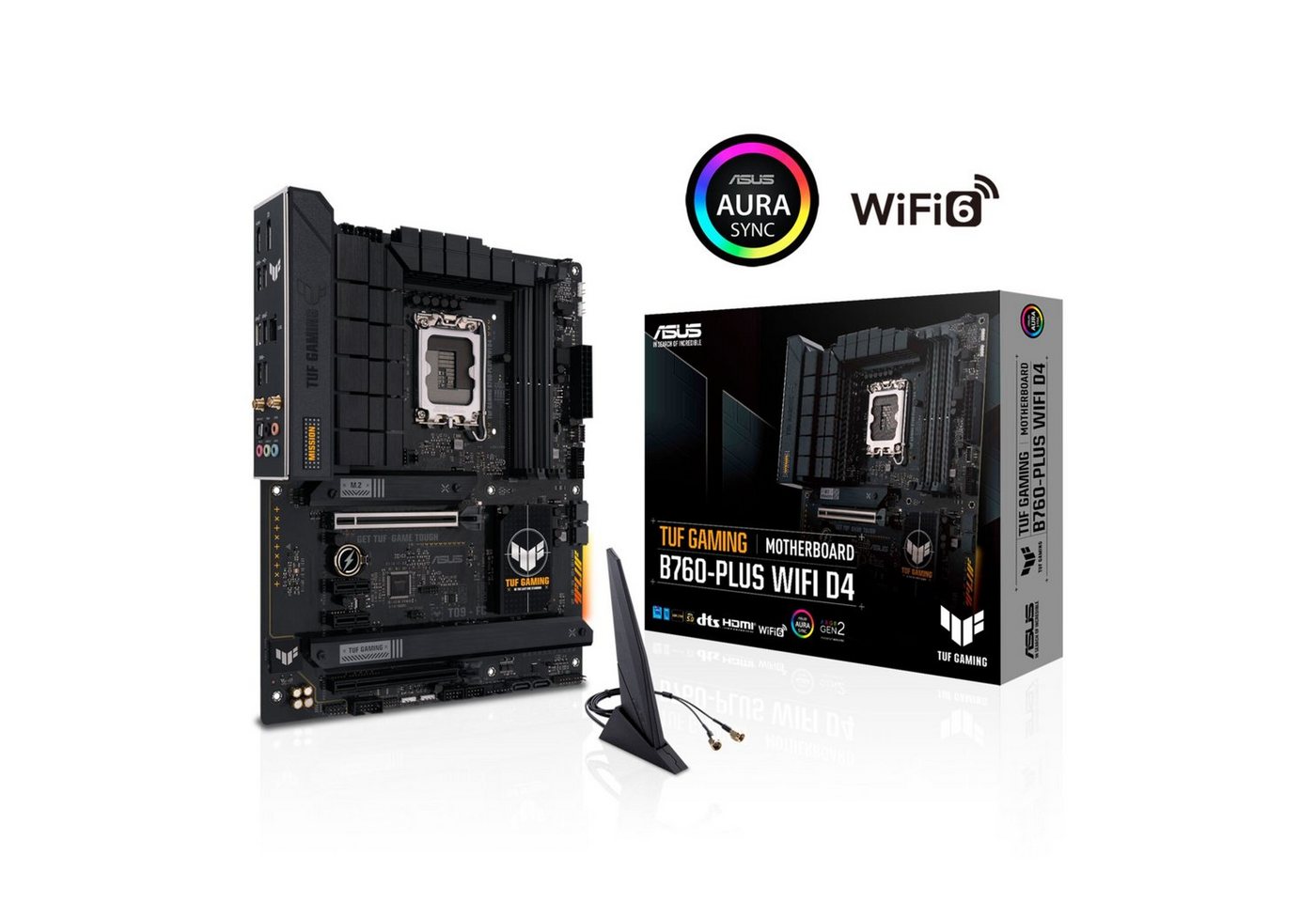 Asus TUF GAMING B760-PLUS WIFI D4 Mainboard von Asus