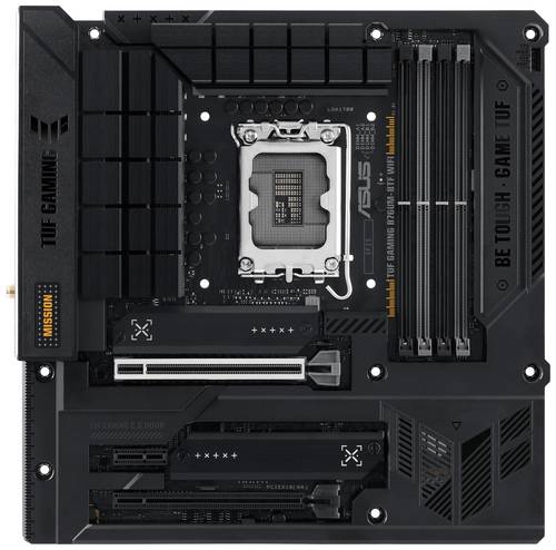 Asus TUF GAMING B760M-BTF WIFI Mainboard Sockel (PC) Intel® 1700 Formfaktor (Details) Micro-ATX Mai von Asus