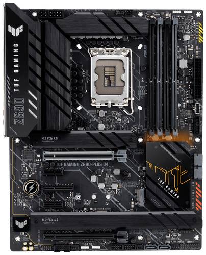 Asus TUF GAMING Z690-PLUS D4 Mainboard Sockel (PC) Intel® 1700 Formfaktor (Details) ATX Mainboard-C von Asus