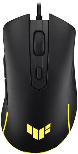 Asus TUF Gaming M3 Gen II Gaming-Maus USB Optisch Schwarz 6 Tasten 8000 dpi Beleuchtet, Spritzwasser von Asus