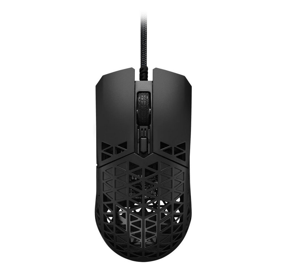 Asus TUF Gaming M4 Air Gaming-Maus (kabelgebunden, optisch, beidhändig, 16.000 DPI, Aura Sync) von Asus