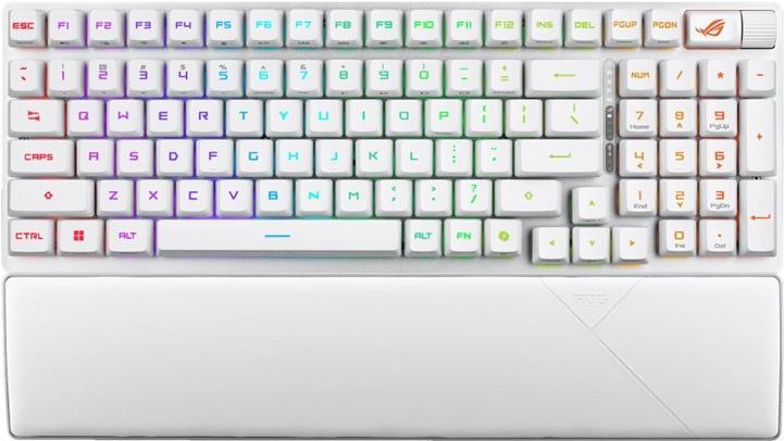 Asus Tastatur ROG Strix Scope II 96 RX Wireless WHT (90MP03S0-BKDA30) von Asus