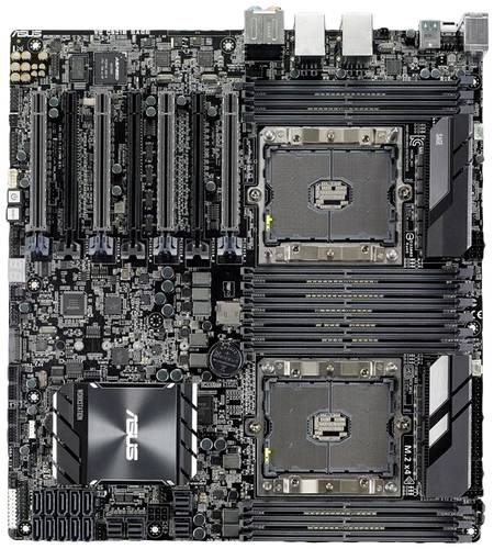 Asus WS C621E SAGE Mainboard Sockel (PC) Intel® 3647 Formfaktor (Details) SSI EEB Mainboard-Chipsat von Asus