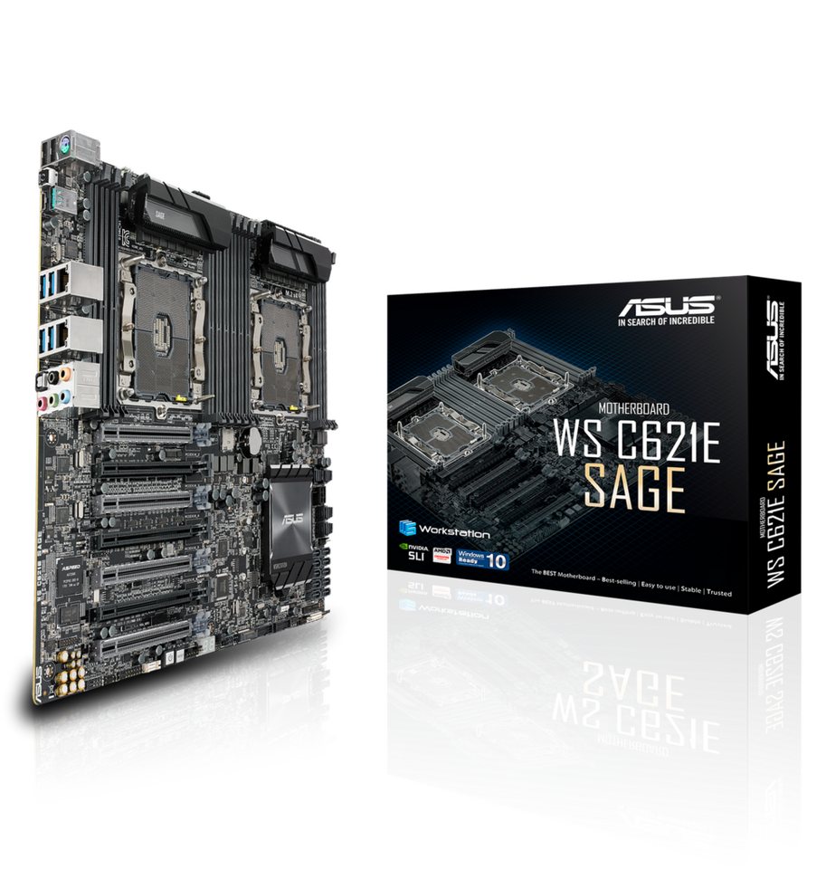 Asus WS C621E SAGE Mainboard von Asus