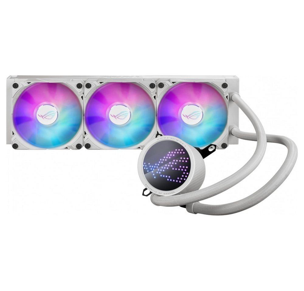 Asus Wasserkühlung ASUS ROG RYUO III 360 ARGB White Edition Kühlung, Anime Matrix LED-Display von Asus