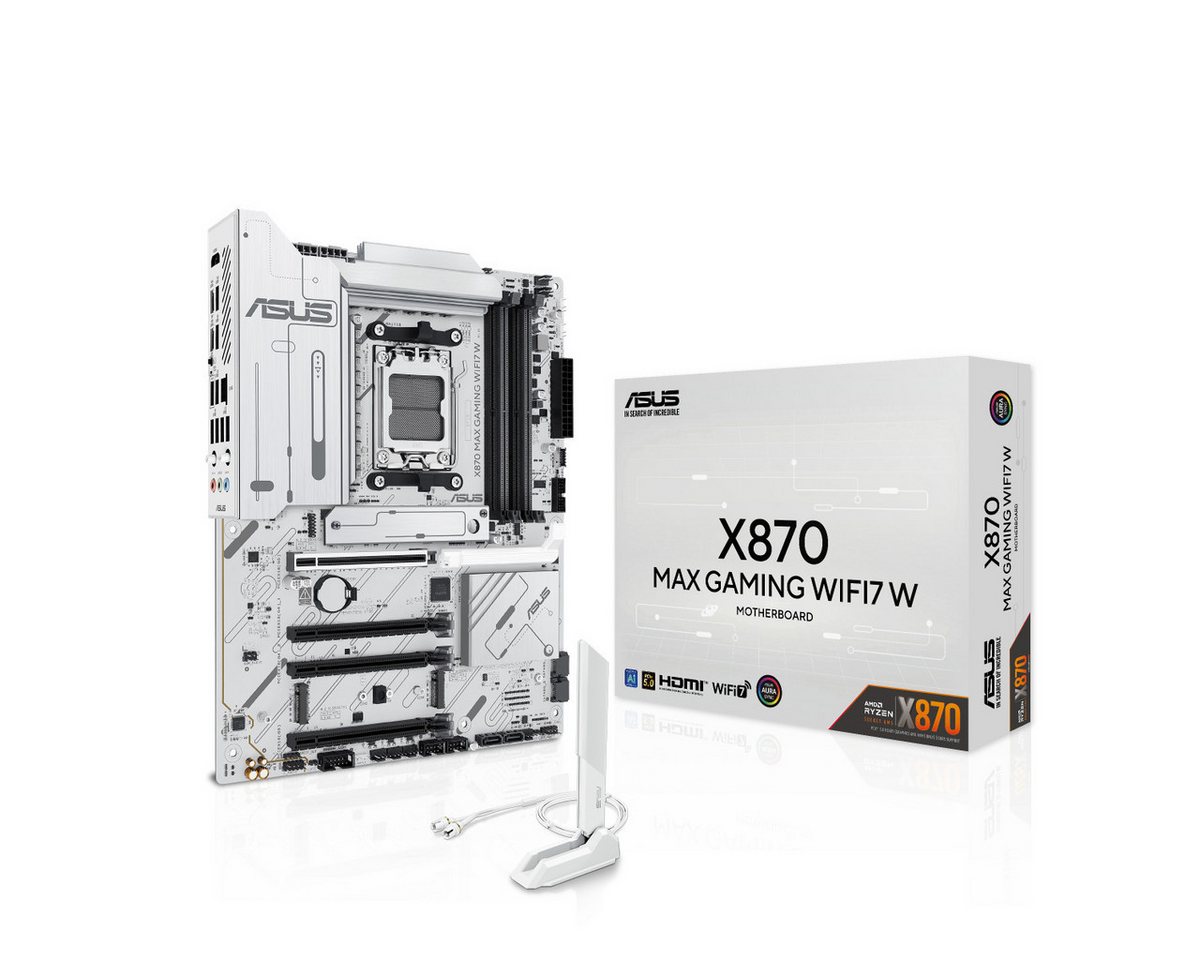 Asus X870 MAX GAMING WIFI7 W Mainboard Asus X870 MAX GAMING WIFI7 W Mainboard von Asus