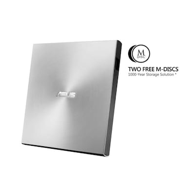 Asus Zen Drive SDRW-08U7M-U 8x DVD Slim Brenner MDisk USB2.0 Silber von Asus