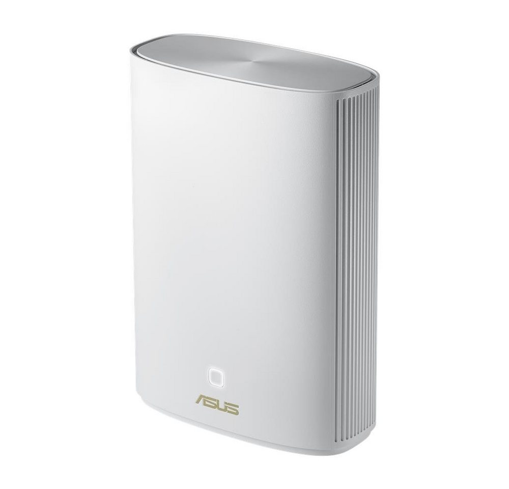 Asus ZenWiFi AX Hybrid (XP4) WLAN-Router, AX1800 + Powerline, Whole-Home Mesh, WiFi 6, Weiß, 1er Pack von Asus