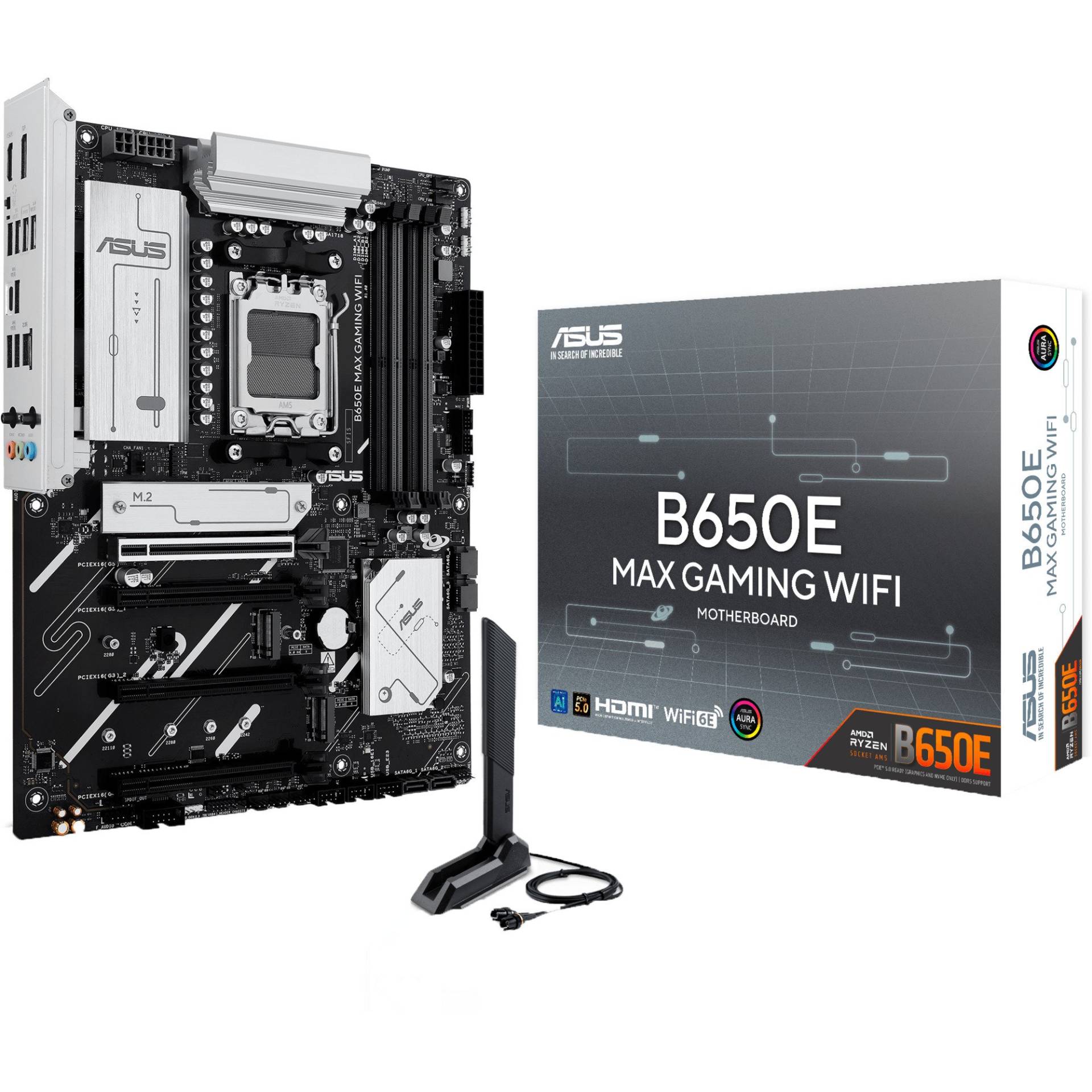 B650E MAX GAMING WIFI, Mainboard B650E MAX GAMING WIFI, Mainboard von Asus