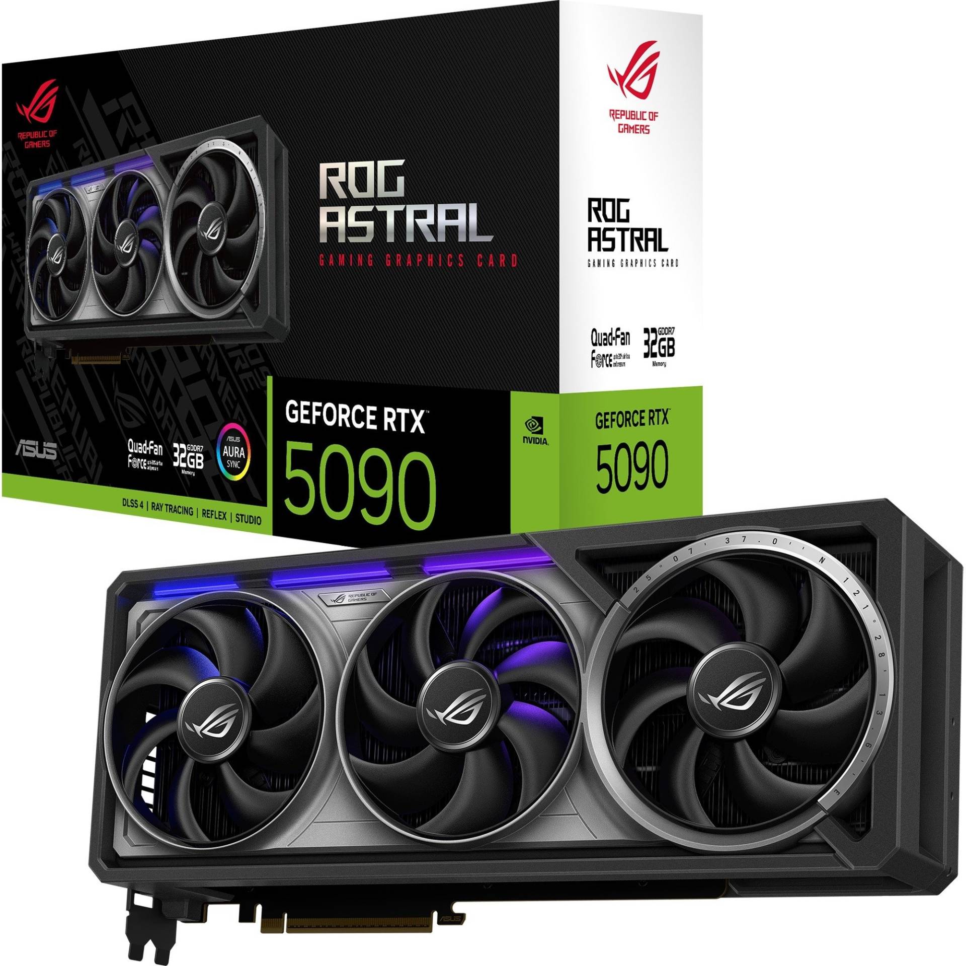 GeForce RTX 5090 ROG ASTRAL GAMING, Grafikkarte GeForce RTX 5090 ROG ASTRAL GAMING, Grafikkarte von Asus
