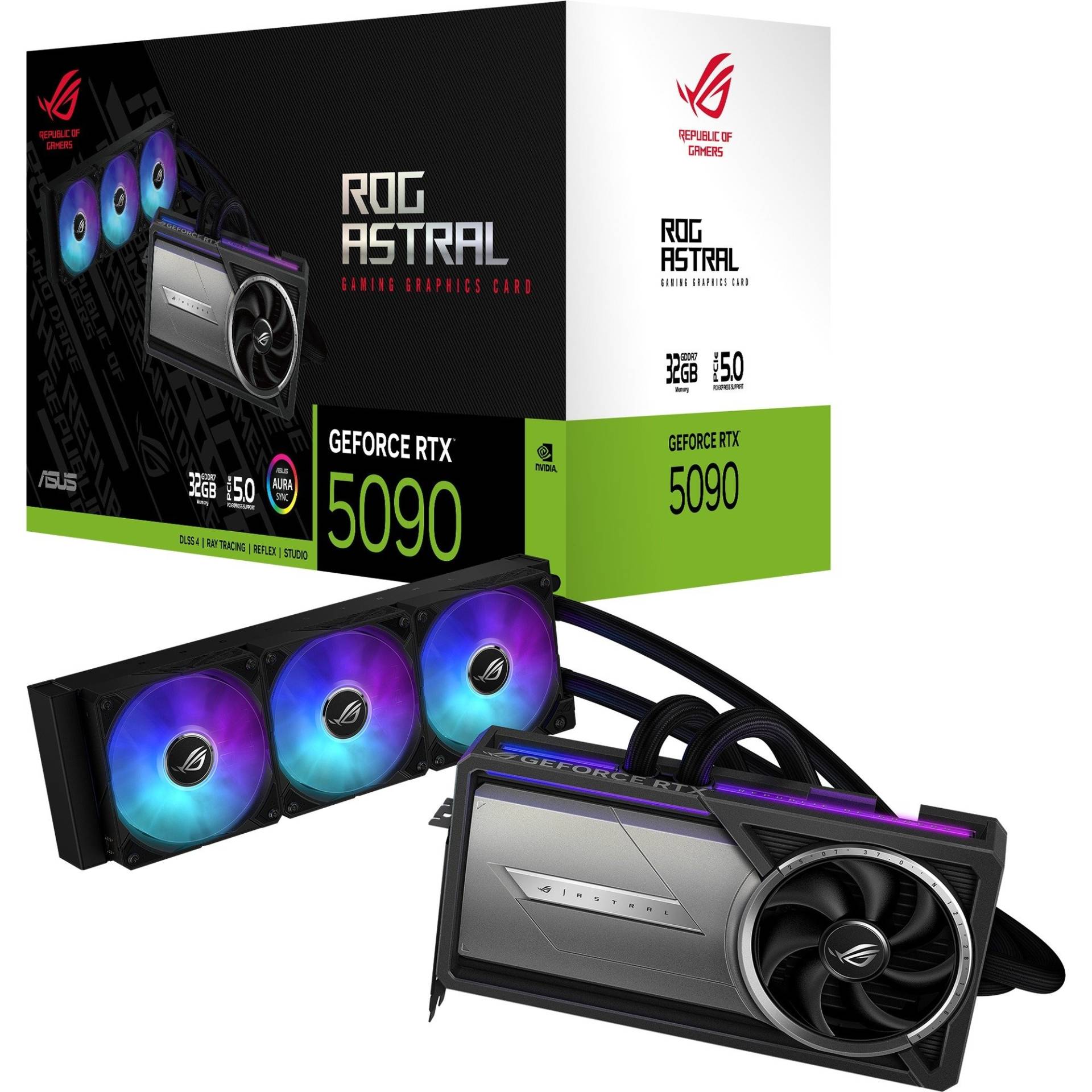GeForce RTX 5090 ROG ASTRAL LC GAMING, Grafikkarte von Asus