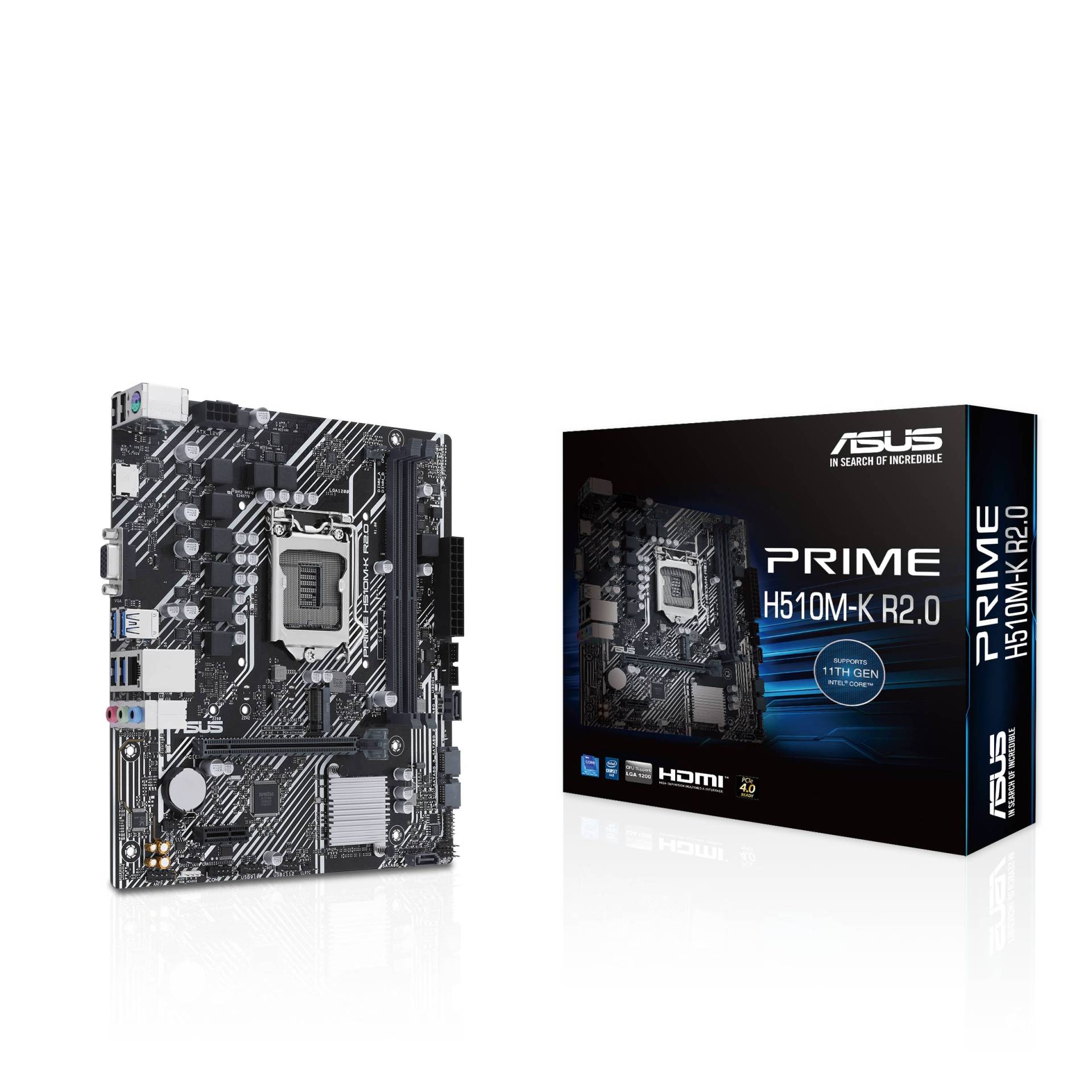 MB ASUS PRIME H510M-K R2.0            (Intel,1200,DDR4,mATX) von Asus