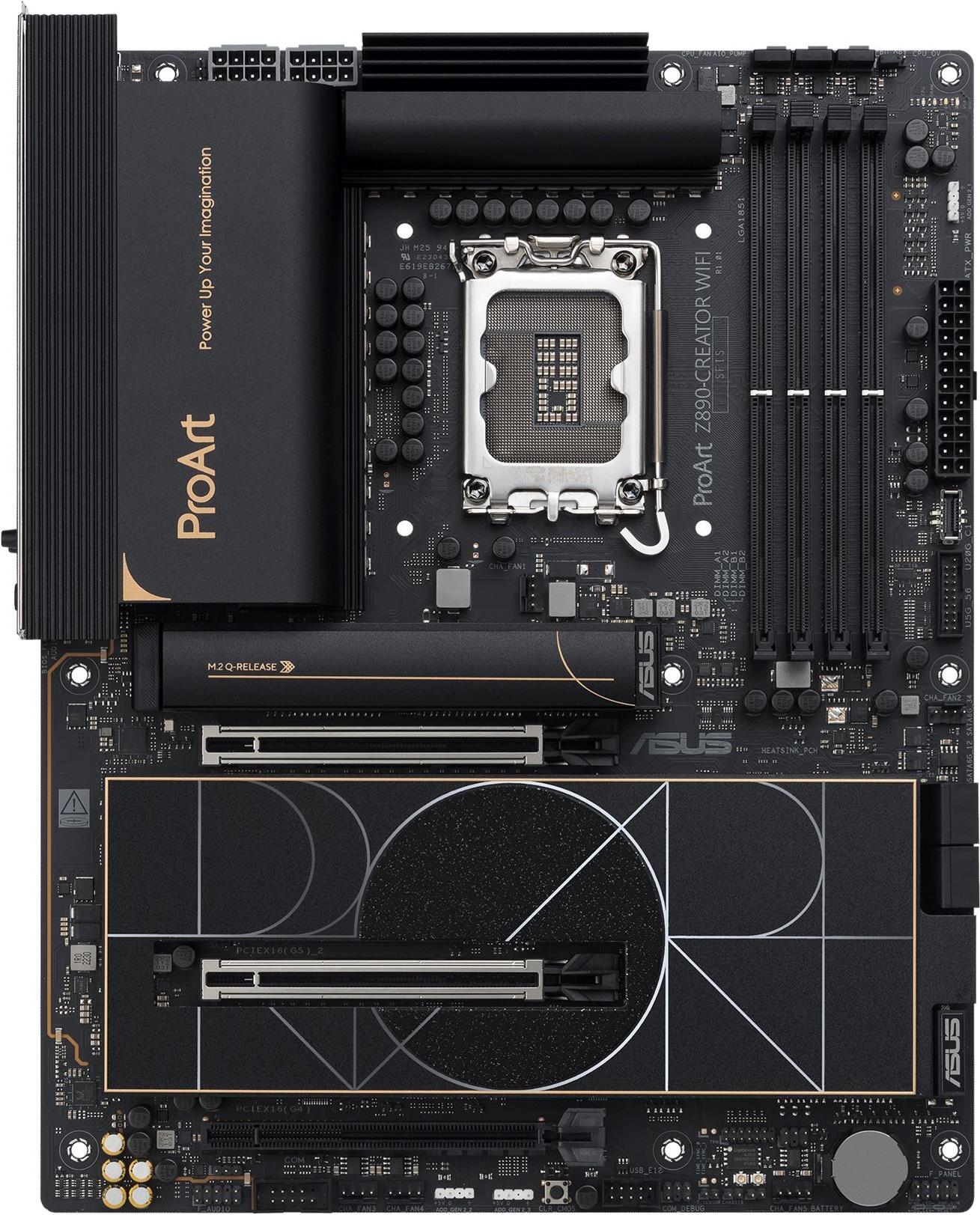 MB ASUS PROART Z890-CREATOR WIFI (Intel,LGA1851,DDR5,ATX) (90MB1JD0-M0EAY0) von Asus
