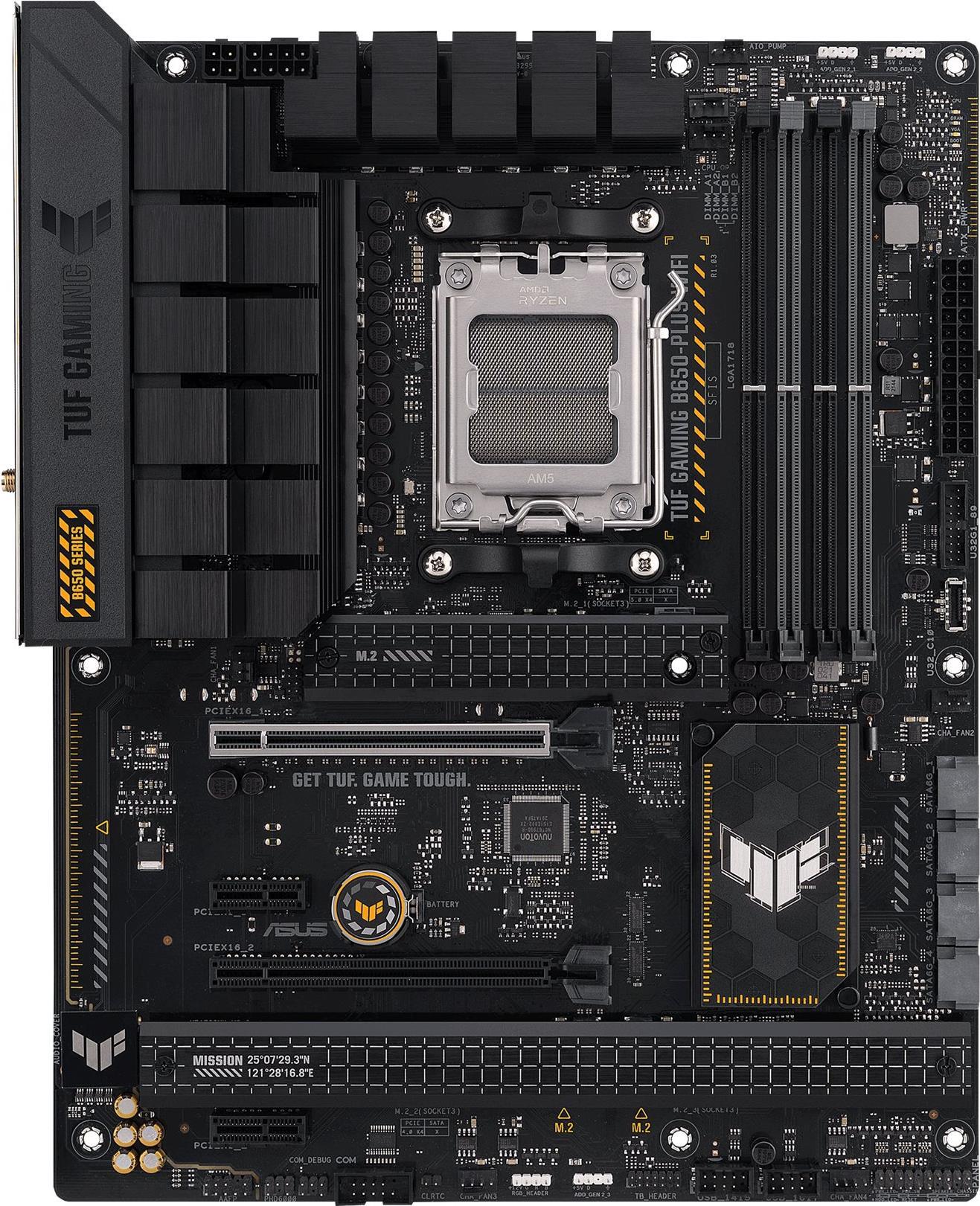 MB ASUS TUF GAMING B650-PLUS WIFI (AMD,AM5,DDR5,mATX) (90MB1BZ0-M0EAY0) von Asus