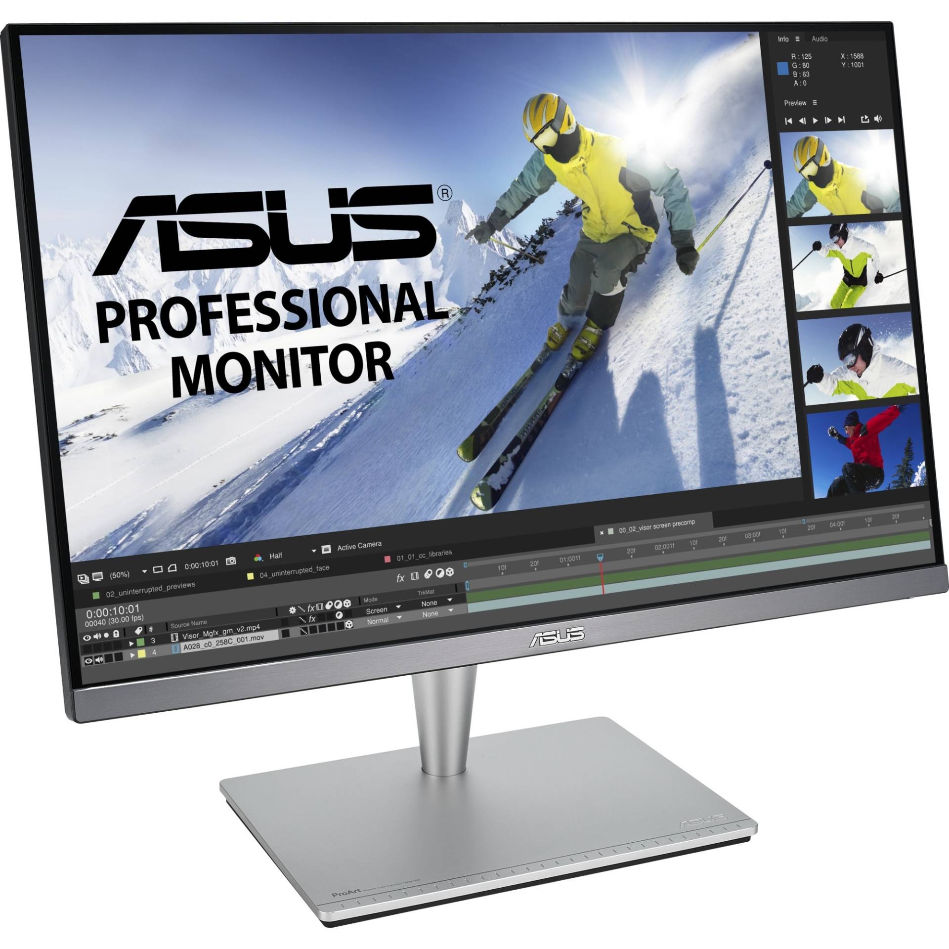 PA24AC, LED-Monitor von Asus