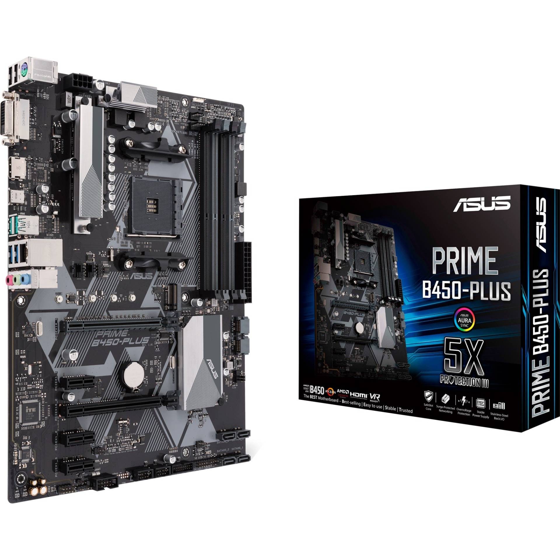 PRIME B450-PLUS, Mainboard von Asus