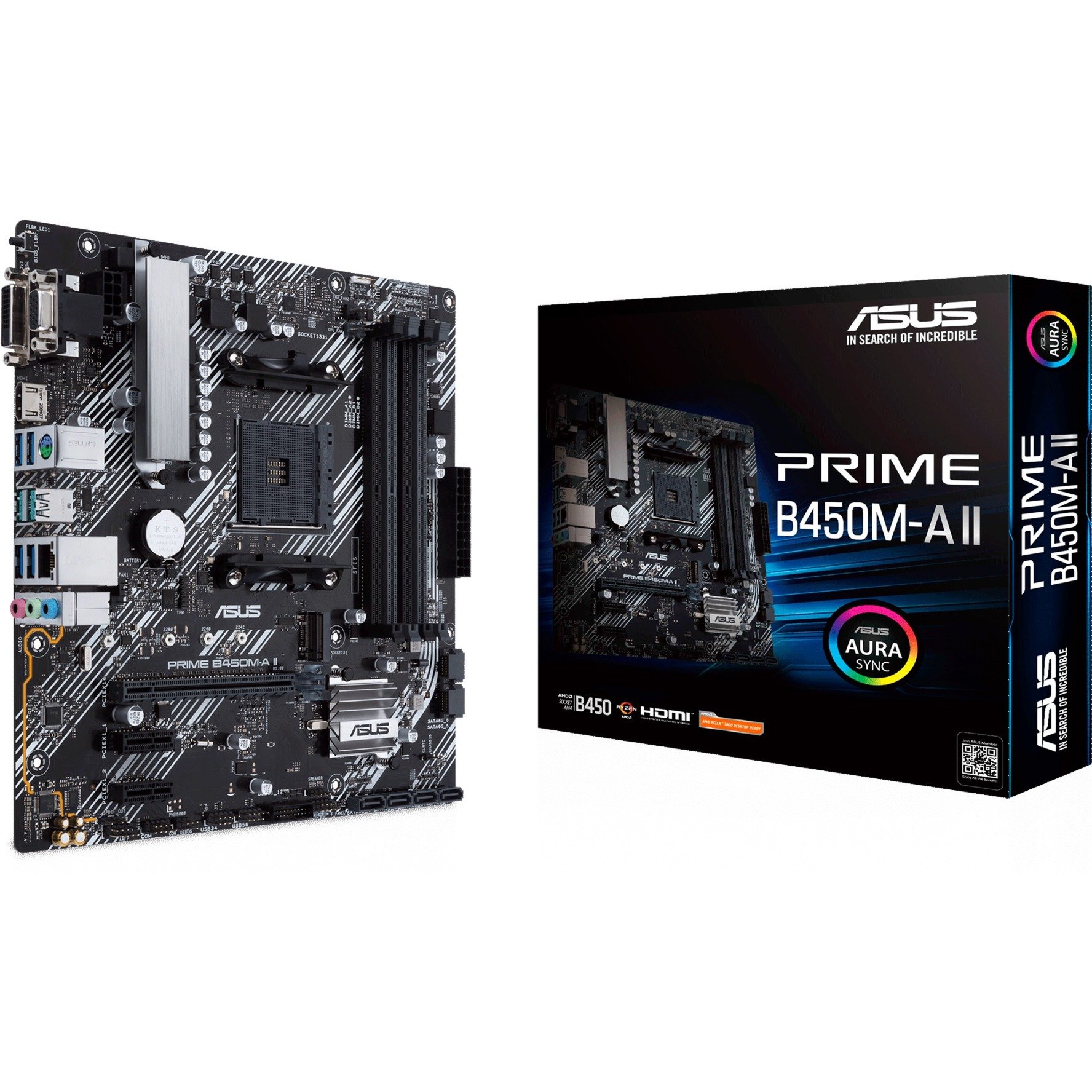 PRIME B450M-A II, Mainboard von Asus