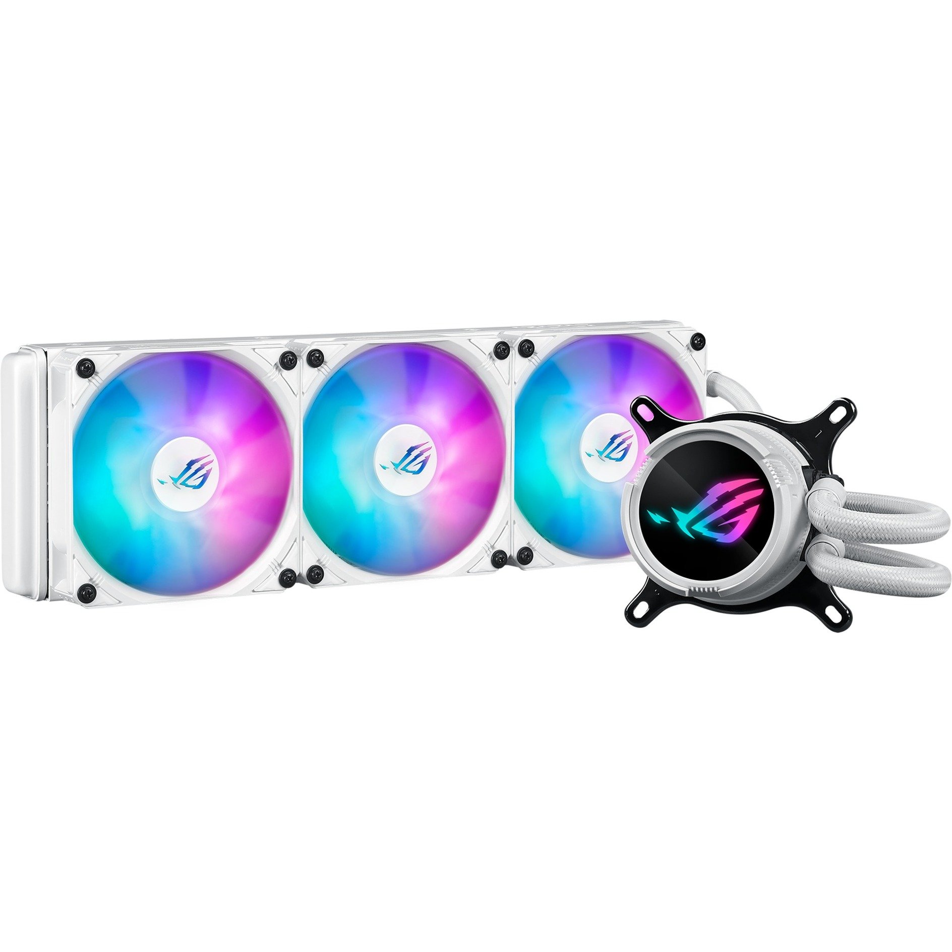 ROG STRIX LC III 360mm ARGB White Edition, Wasserkühlung ROG STRIX LC III 360mm ARGB White Edition, Wasserkühlung von Asus