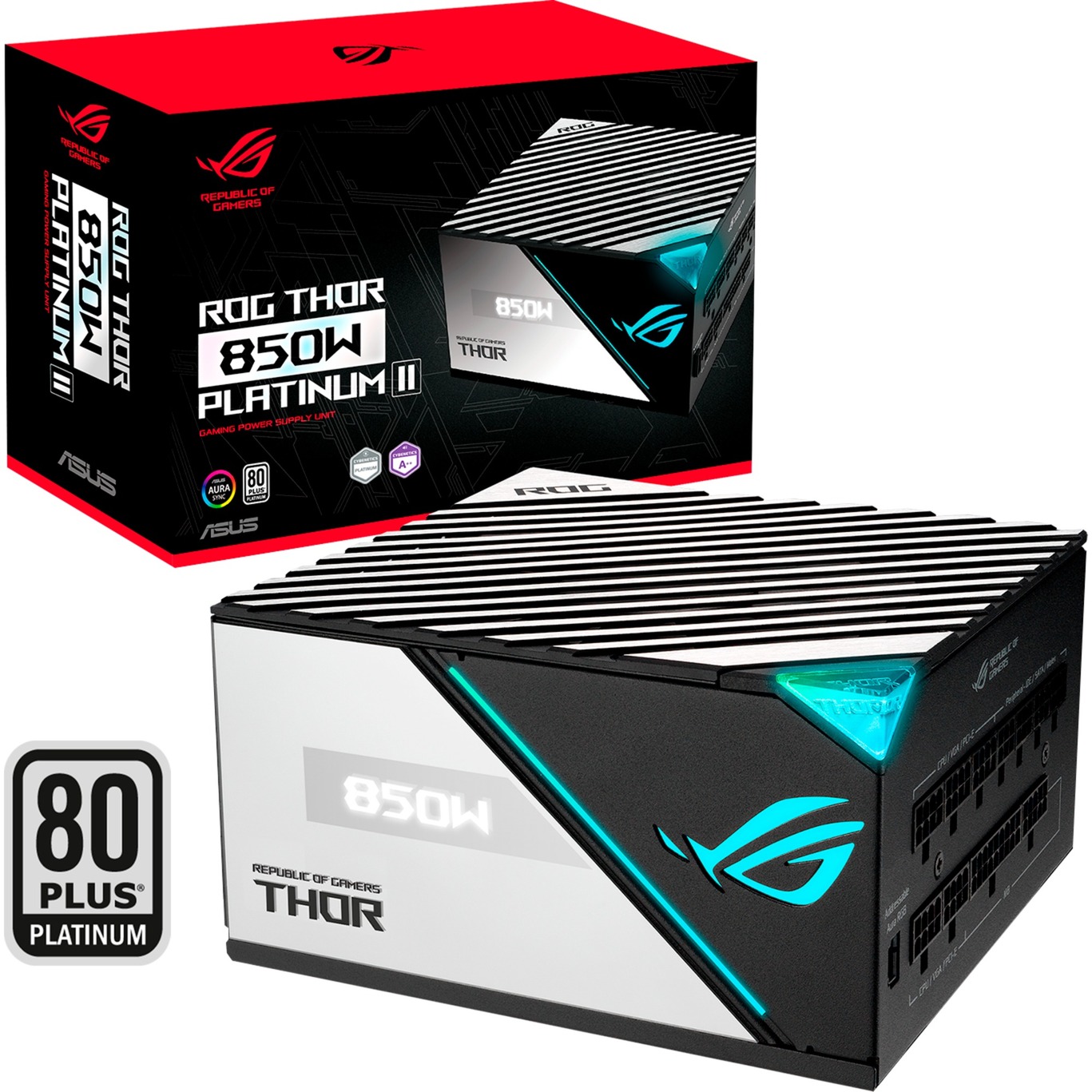 ROG THOR 850W Platinum II, PC-Netzteil von Asus