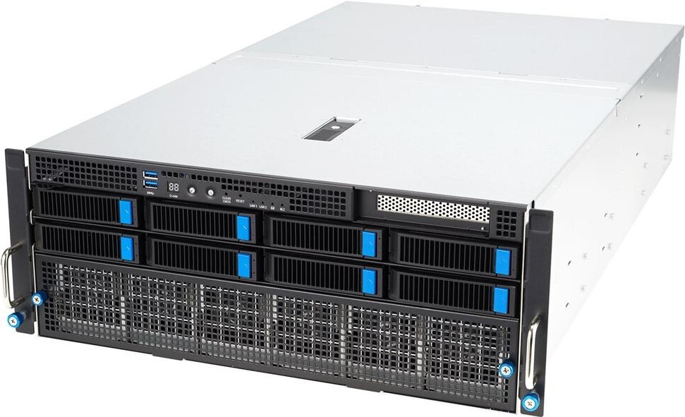 Server ASUS BAB ESC8000A-E12-SKU2/10G/3kW(2+2)/2 PCIe/2 NVMe (90SF02H2-M001J0) von Asus