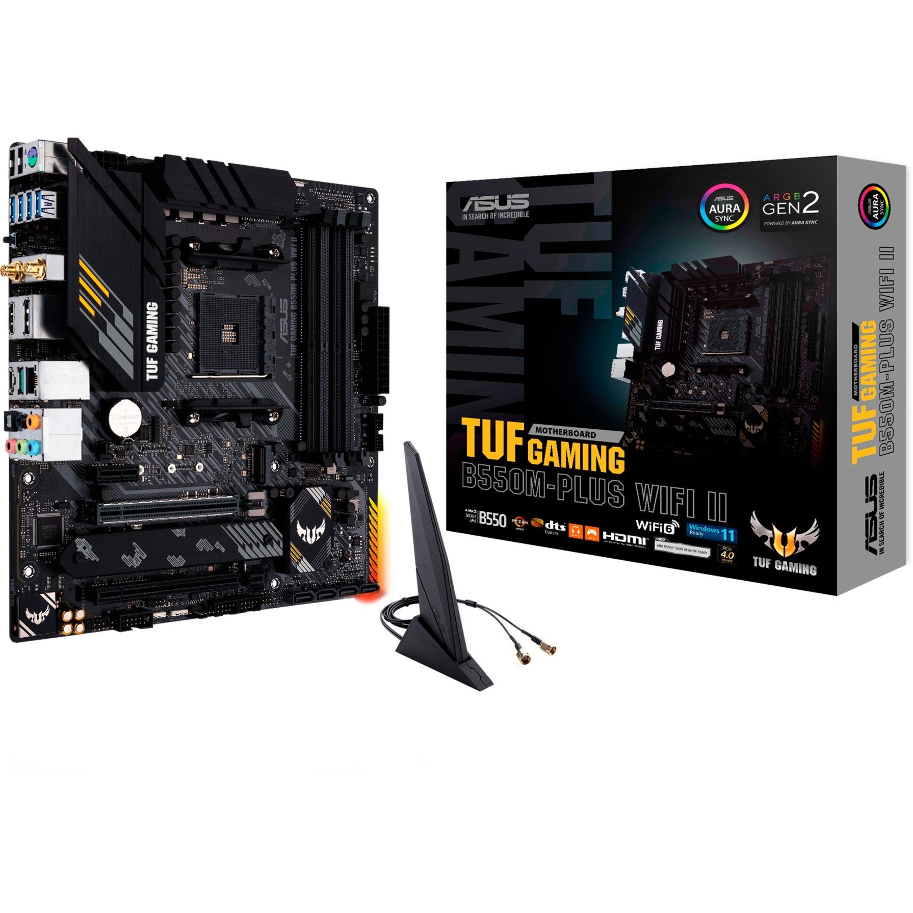 TUF GAMING B550M-PLUS WI-FI II, Mainboard von Asus