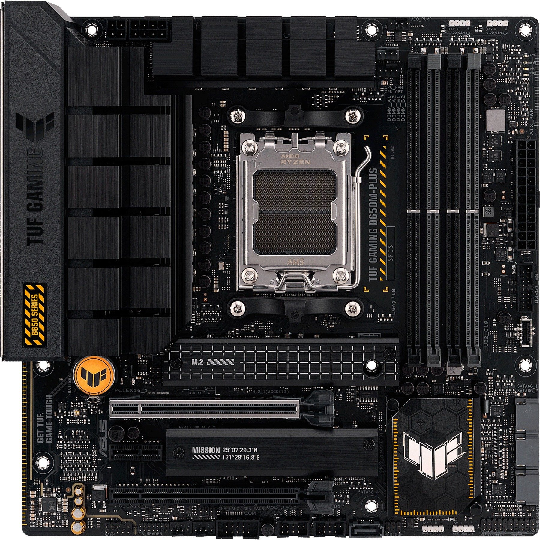 TUF GAMING B650M-PLUS, Mainboard von Asus