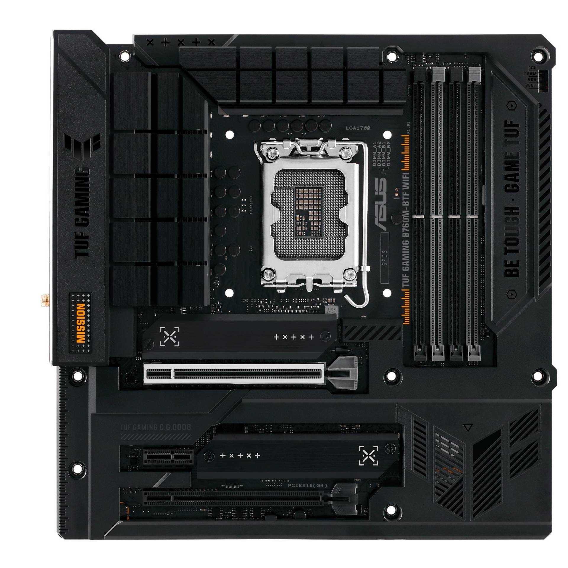 TUF GAMING B760M-BTF WIFI, Mainboard von Asus