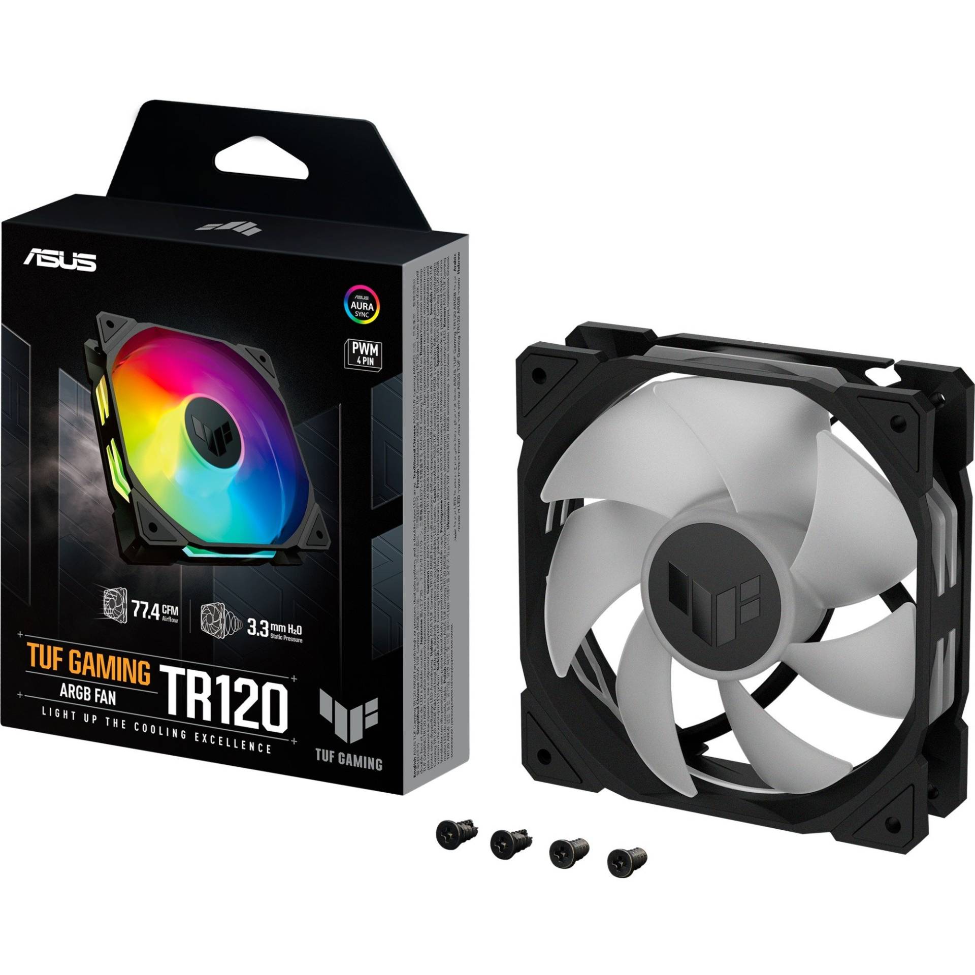 TUF GAMING TR120 ARGB, Gehäuselüfter TUF GAMING TR120 ARGB, Gehäuselüfter von Asus