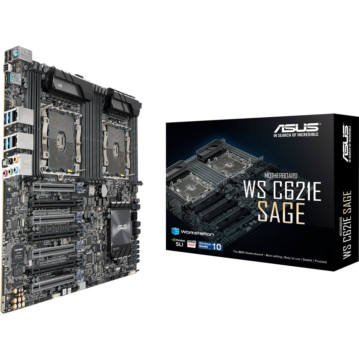 WS C621E SAGE, Mainboard von Asus