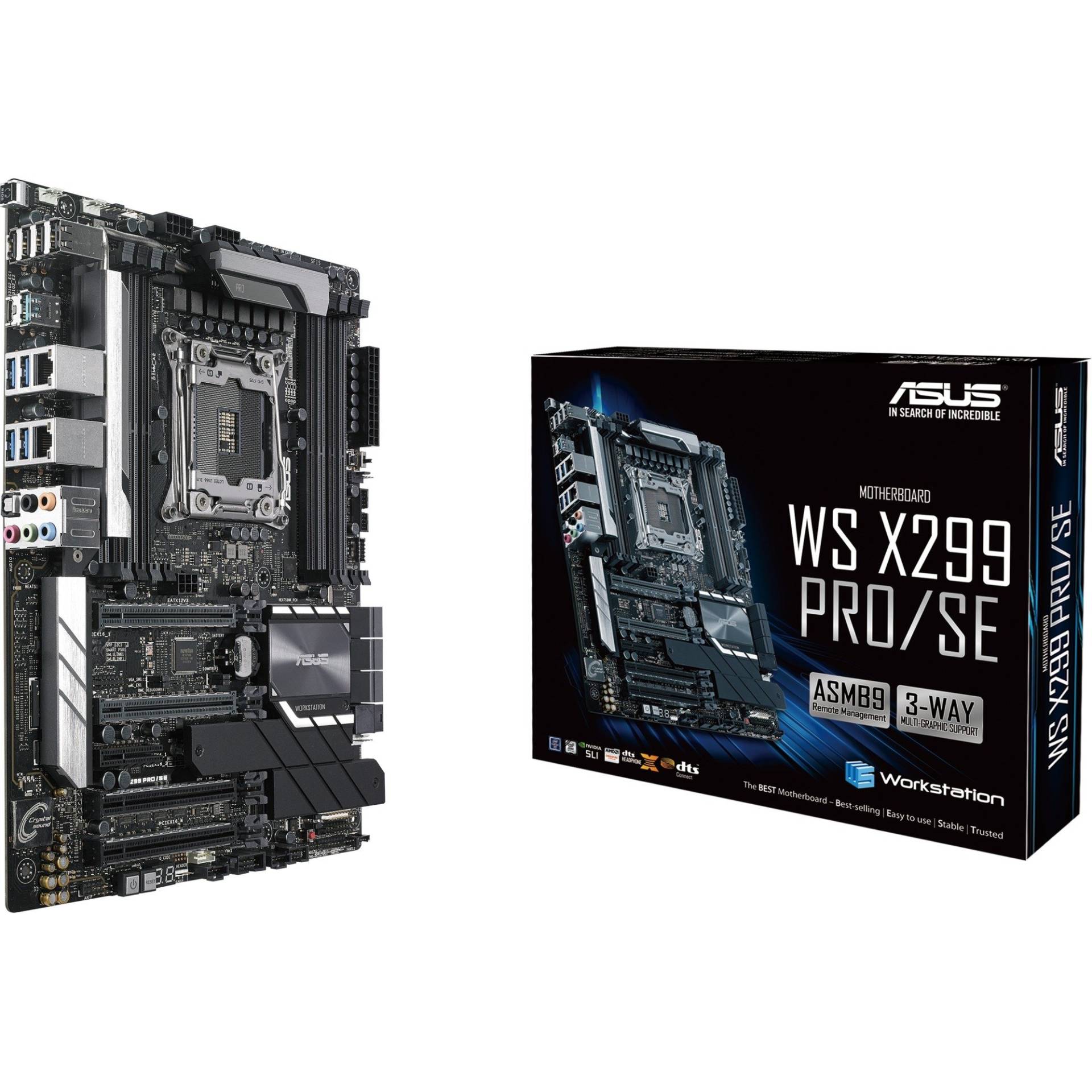 WS X299 PRO/SE, Mainboard WS X299 PRO/SE, Mainboard von Asus