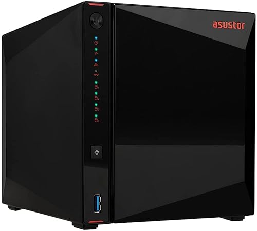 ASUSTOR - AS5304T 4Go NAS + 40To (4X 10To) WD RED von Asustor