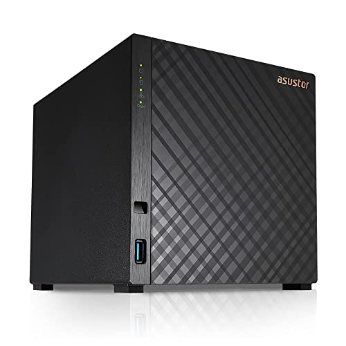 Asustor AS1104T 4-Bay 40TB Bundle mit 4X 10TB Seagate IronWolf von Asustor