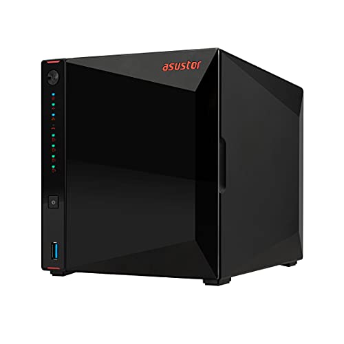 Asustor AS5304T 4GB NAS 8TB (4X 2TB) IronWolf Pro, montiert und getestet mit SE-ADM installiert von Asustor