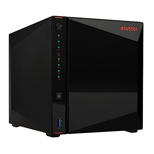 Asustor AS5304T Nimbustor 4 Bay NAS - Netzwerkspeicher Gehäuse, Quad Core 1,5GHz CPU, 4GB DDR4 Asustor AS5304T Nimbustor 4 Bay NAS - Netzwerkspeicher Gehäuse, Quad Core 1,5GHz CPU, 4GB DDR4 von Asustor