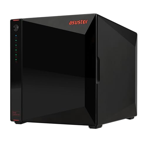 Asustor Expanstor 4 AS5004U, 4 Bay Expansionseinheit mit USB 3.2 Gen 2 Type C für NAS Netzwerkspeicher Gehäuse (Diskless) von Asustor