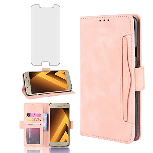 Asuwish Handyhülle für Samsung Galaxy A5 2017 Hülle mit Glas Folie Schutzfolie Kartenfach Klappbar Leder Geldbörse Ständer SM-A520F SM A520F Handy Hüllen Schutzhülle Cover Phone Case Roségold Asuwish Handyhülle für Samsung Galaxy A5 2017 Hülle mit Glas Folie Schutzfolie Kartenfach Klappbar Leder Geldbörse Ständer SM-A520F SM A520F Handy Hüllen Schutzhülle Cover Phone Case Roségold von Asuwish