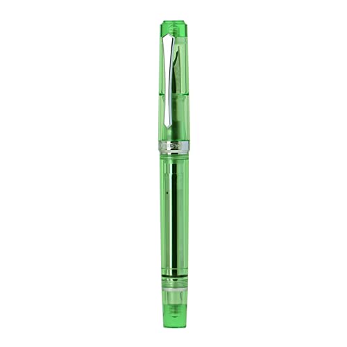 Penbbs 489-24 Touchdown-Füllfederhalter, grünes Acryl, glatte feine Feder, Acrylstift für Büro, Schulbedarf, Geschenk Penbbs 489-24 Touchdown-Füllfederhalter, grünes Acryl, glatte feine Feder, Acrylstift für Büro, Schulbedarf, Geschenk von Asvine
