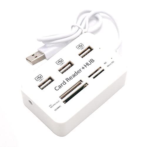 Asyduey 1 PCS 3 Port USB HUB 2.0 Splitter Combo Kartenleser 7 In 1 Portable Support TF SD M2 SDHC Karte Read Write Asyduey 1 PCS 3 Port USB HUB 2.0 Splitter Combo Kartenleser 7 In 1 Portable Support TF SD M2 SDHC Karte Read Write von Asyduey