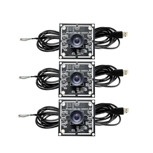 Asyduey 3-Teiliges Kameramodul 100 Grad OV9732, 2 M Kabel, 1280 X 720, 30 Fps, für DIY Autodarts.Io, USB-Laufwerk Gratis von Asyduey