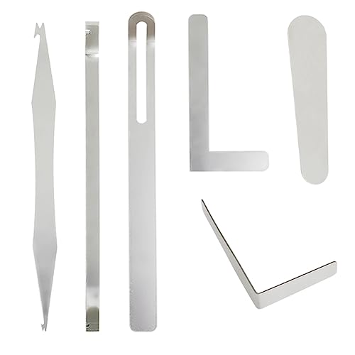 Asyduey 6-Teiliges Set Saxophon Cover Tuning Si Sound Cover Tuning Schallloch Reparatur E von Asyduey
