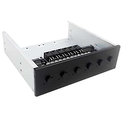 Asyduey 6-Wege-Festplattenauswahl-Controller Festplatten-Netzschaltermodul für Desktop-Computer UnterstüTzung 2,5/3,5-SATA-Festplatte Asyduey 6-Wege-Festplattenauswahl-Controller Festplatten-Netzschaltermodul für Desktop-Computer UnterstüTzung 2,5/3,5-SATA-Festplatte von Asyduey