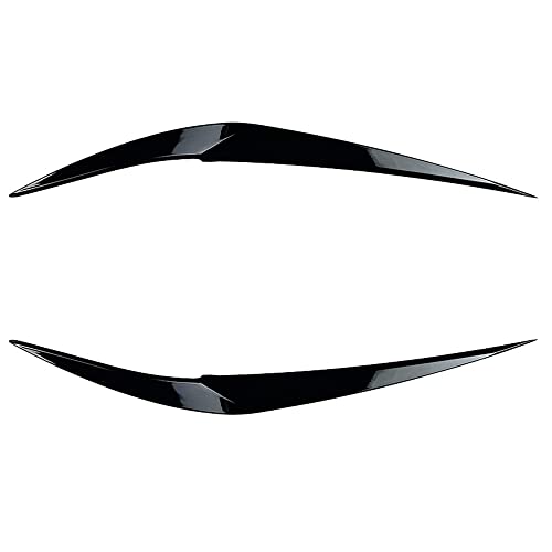 Asyduey Front Scheinwerfer Abdeckung Scheinwerfer Lampe Augenlid Augenbrauen Trim ABS für X1 F48 Xdrive 2015-2021 Schwarz Asyduey Front Scheinwerfer Abdeckung Scheinwerfer Lampe Augenlid Augenbrauen Trim ABS für X1 F48 Xdrive 2015-2021 Schwarz von Asyduey