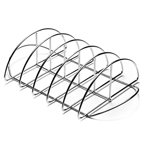 Asyduey Grill Rippen Regal für RäUcher, für GroßE GrüNe Eier und Smoker oder GrößEres Grill Regal, für Holzkohle Grill Asyduey Grill Rippen Regal für RäUcher, für GroßE GrüNe Eier und Smoker oder GrößEres Grill Regal, für Holzkohle Grill von Asyduey
