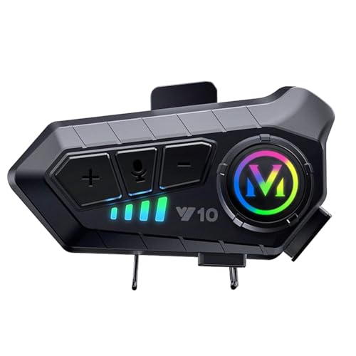 Asyduey Y10 Bluetooth-Headset für Motorradhelm, Auto-Bluetooth-Headset, Superlange Akkulaufzeit, Wasserdicht, Universell, Einfache Installation Asyduey Y10 Bluetooth-Headset für Motorradhelm, Auto-Bluetooth-Headset, Superlange Akkulaufzeit, Wasserdicht, Universell, Einfache Installation von Asyduey