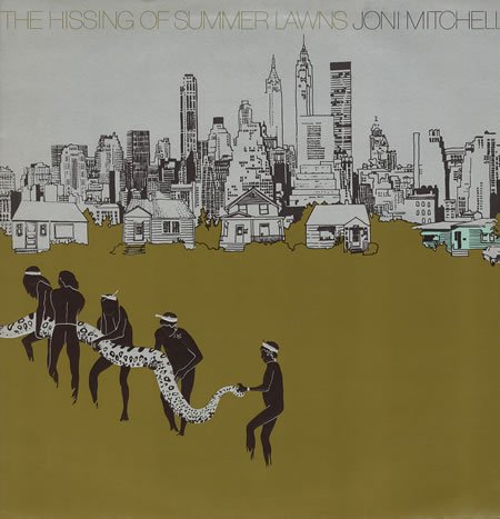 Joni Mitchell The Hissing Of Summer Lawns 1975 UK vinyl LP SYLA8763 von Asylum