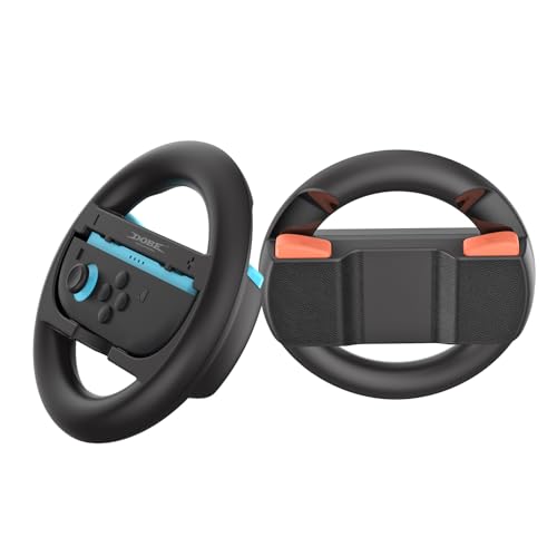 AtEaze 2er Pack Lenkrad für Switch 2 Joy-Cons – Racing Wheel Grip Controller Zubehör für Mario Kart und andere Rennspiele AtEaze 2er Pack Lenkrad für Switch 2 Joy-Cons – Racing Wheel Grip Controller Zubehör für Mario Kart und andere Rennspiele von AtEaze