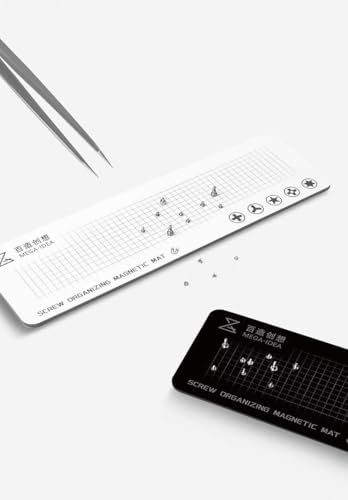 AtEaze Doppelseitige Magnetische Matte zur Organisation von Schrauben und Kleinteilen | Magnetische Unterlage zum Sortieren von Bits, Schrauben und Ersatzteilen für Handy, Uhr und Elektro Reparatur AtEaze Doppelseitige Magnetische Matte zur Organisation von Schrauben und Kleinteilen | Magnetische Unterlage zum Sortieren von Bits, Schrauben und Ersatzteilen für Handy, Uhr und Elektro Reparatur von AtEaze