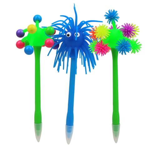 Ataoyus 9 Stück Neuartige Kugelschreiber Seeigel-Förmiger Stift Lustiger Monster-Schreibstift Weiche Gummistifte Schreibwaren Geschenke Für Weihnachten Urlaub Party Gastgeschenke Ataoyus 9 Stück Neuartige Kugelschreiber Seeigel-Förmiger Stift Lustiger Monster-Schreibstift Weiche Gummistifte Schreibwaren Geschenke Für Weihnachten Urlaub Party Gastgeschenke von Ataoyus