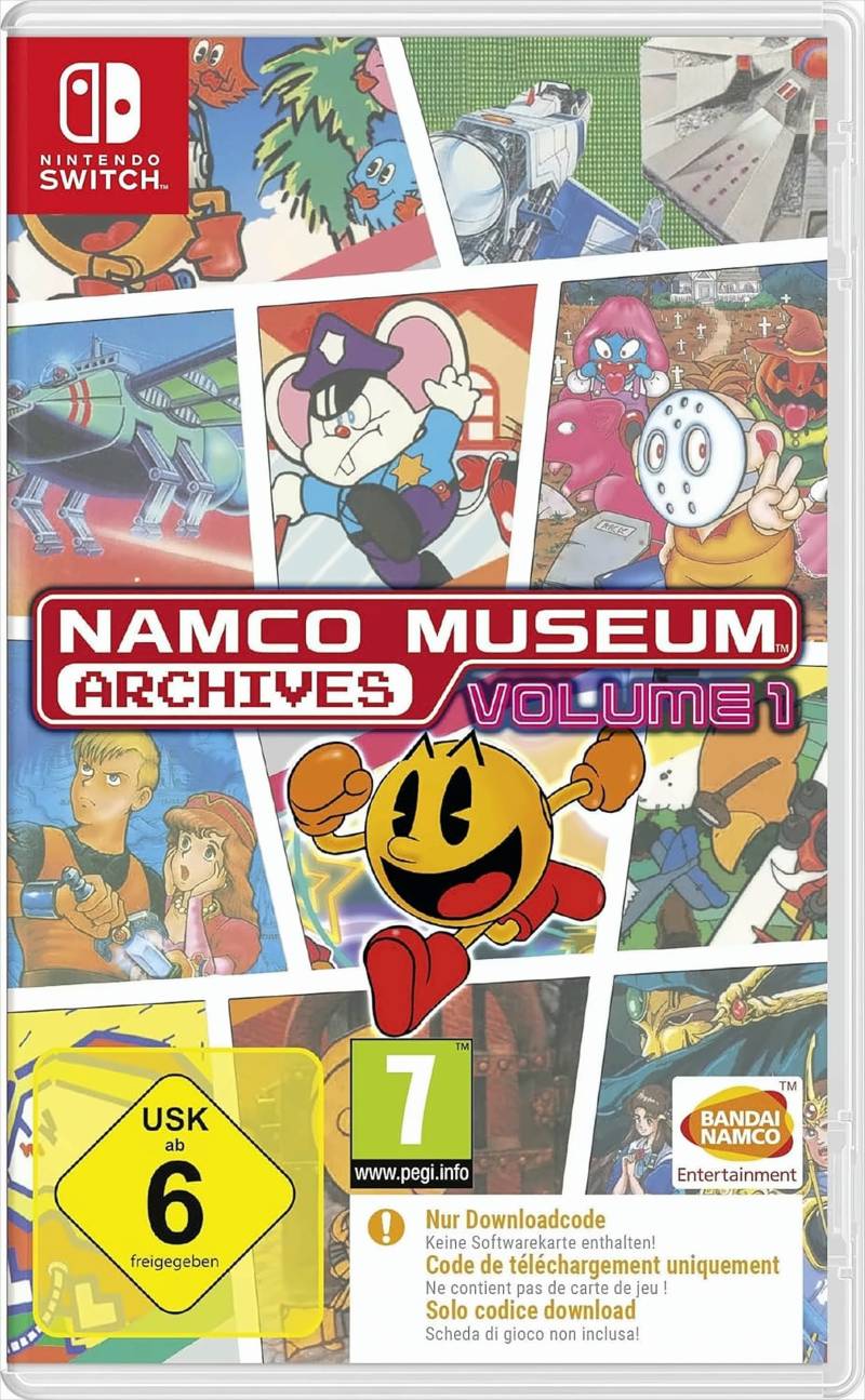 Namco Museum Archives Vol.1 Switch Code in a box von Atari