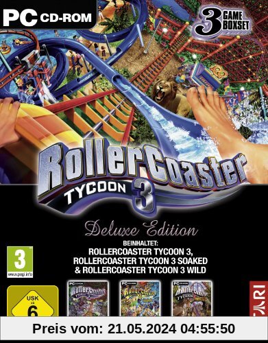 Roller Coaster Tycoon 3 - Deluxe Edition [Software Pyramide] von Atari
